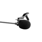 BOYA BY-M1 Clip-On Mikrofon m. 3.5mm Minijack - 6m - Svart
