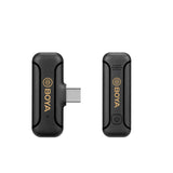 BOYA BY-WM3 Trådlöst Mikrofon Set m. USB-C - Svart