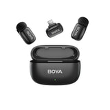 BOYA 15 Mini Trådlös Mikrofon m. Lightning - Svart