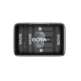 BOYA BOYALINK Trådlöst Mikrofon Set m. Lightning / USB-C / 3.5mm Minijack - Svart