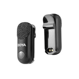 BOYA Magic-02 AI Trådlös Mikrofon - Lightning / USB-C / 3.5mm Minijack - Svart