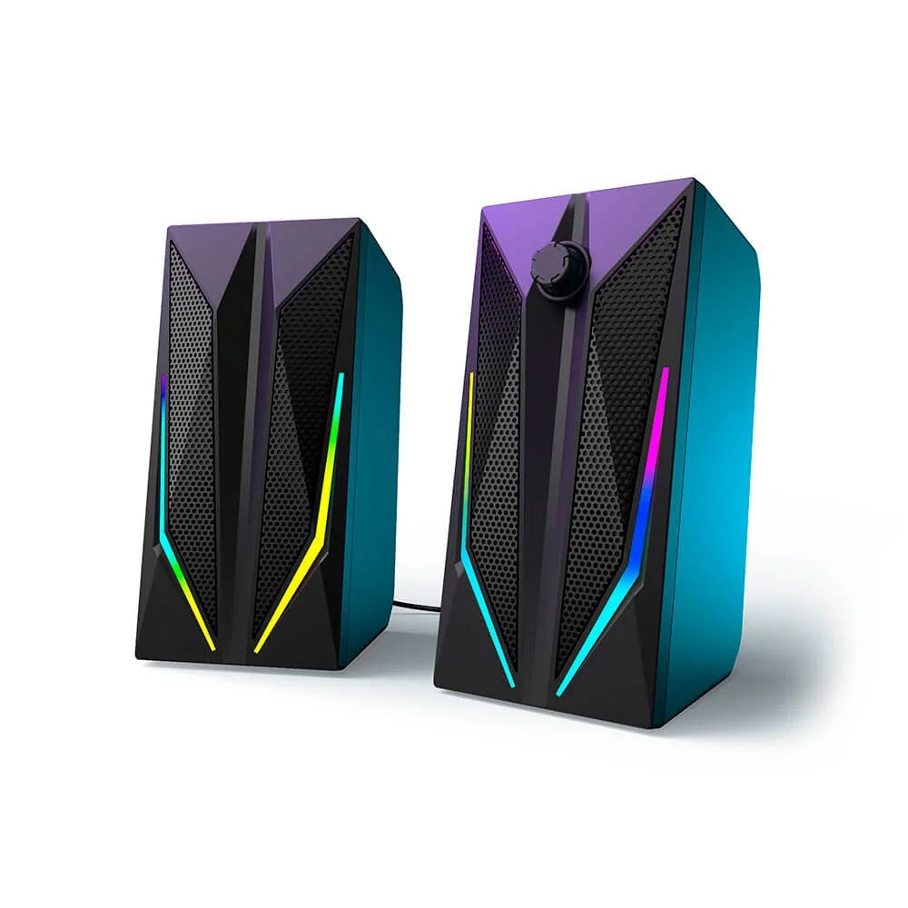 uRage BLAST-R 200 Gaming Högtalare Set m. RGB Belysning - Svart