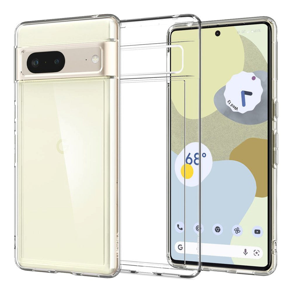 Google Pixel 7 Spigen Ultra Hybrid Skal - Transparent