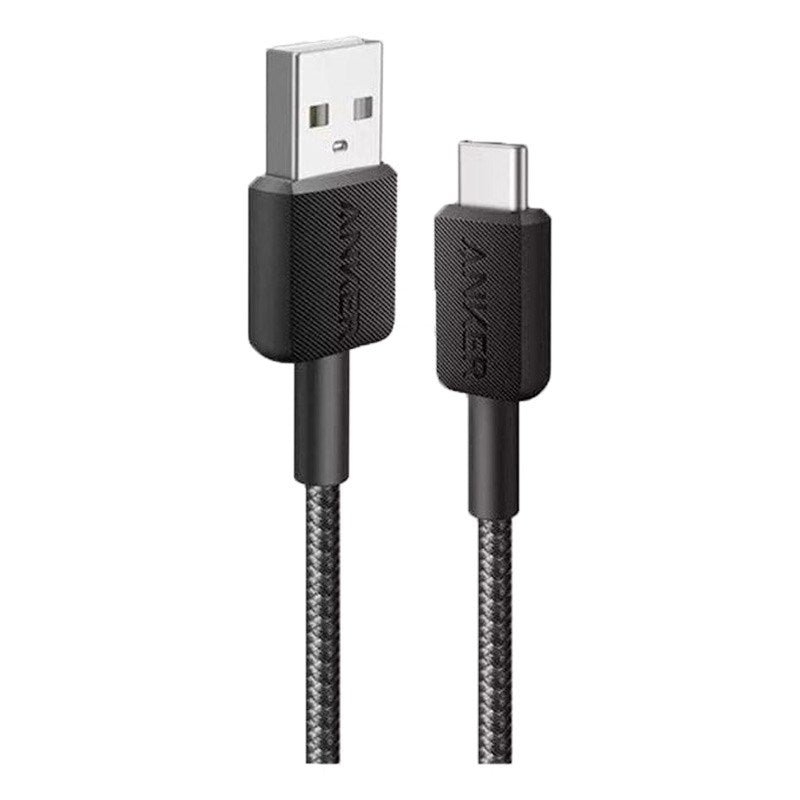 Anker 322 Nylon USB-C Kabel 15W / 3m - Svart