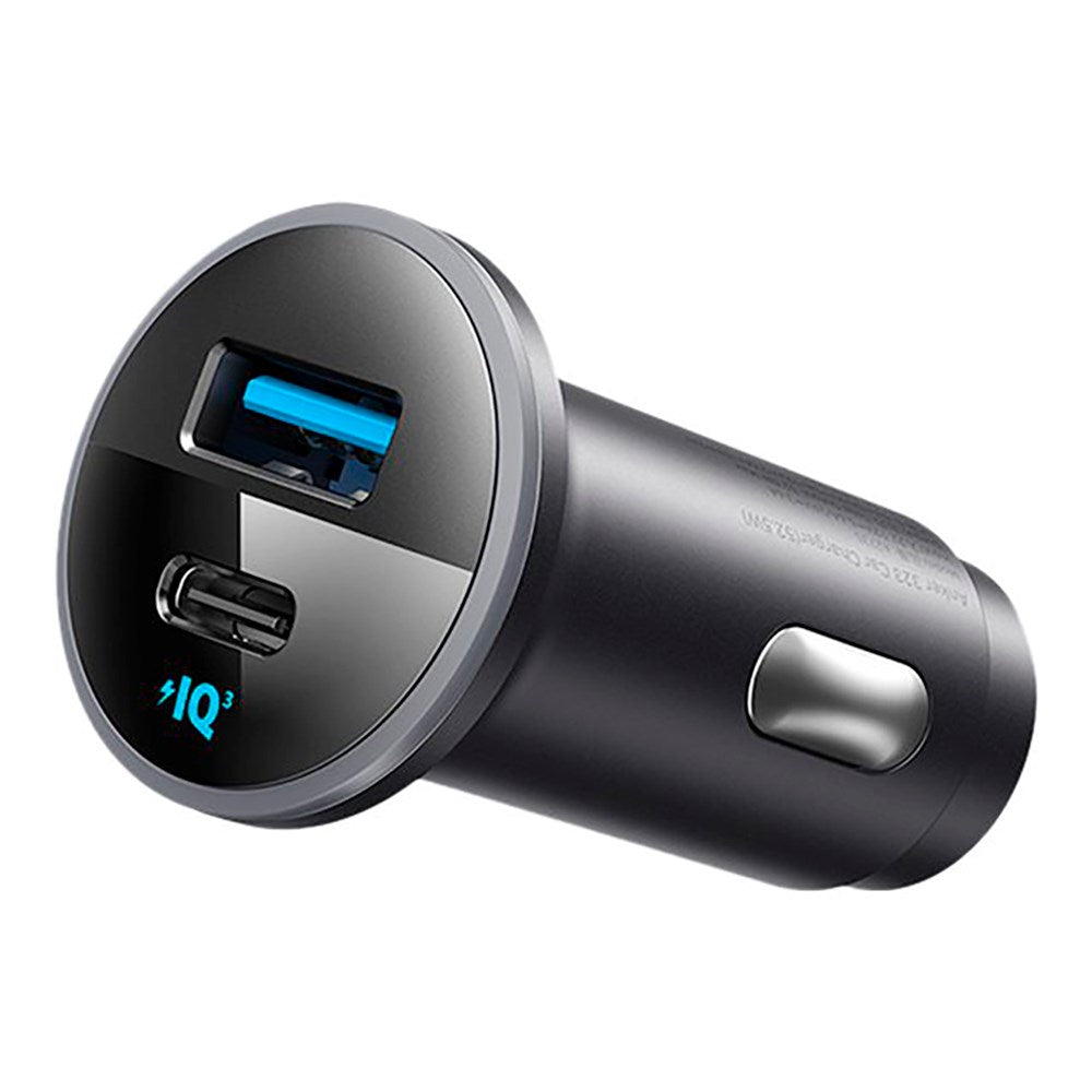 Anker 325 PD Billaddare 53W med USB-C & USB-A - Svart