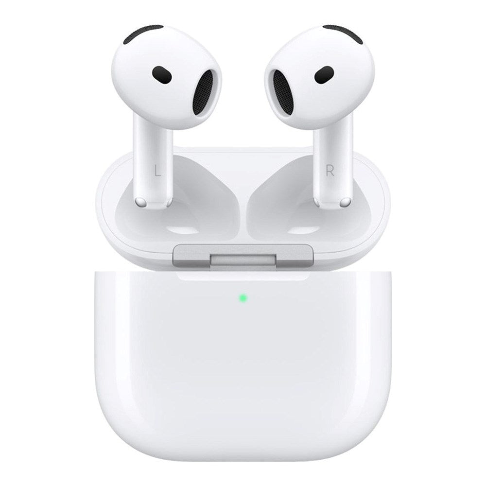 Apple AirPods 4 med Aktiv Brusreducering In-Ear Headset med Trådlös Laddningsfodral - Vit