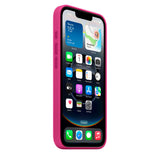 Original Apple iPhone 16e Skal Silikon - Fuchsia (MD3W4ZM/A)