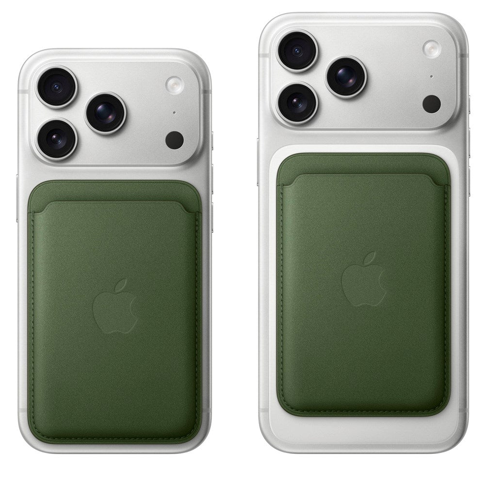 Original Apple FineWoven Wallet - MagSafe Kompatibel - Moss (MGH74ZM/A)