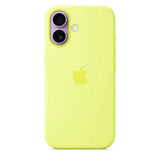 Original Apple iPhone 17 Silicone Case - MagSafe Kompatibel - Neon Yellow (MGEV4ZM/A)