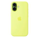 Original Apple iPhone 17 Silicone Case - MagSafe Kompatibel - Neon Yellow (MGEV4ZM/A)