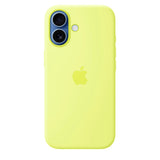 Original Apple iPhone 17 Silicone Case - MagSafe Kompatibel - Neon Yellow (MGEV4ZM/A)