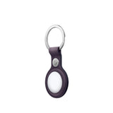 Original Apple AirTag 1. & 2. Gen. FineWoven Key Ring - Midnight Purple (MGG04ZM/A)