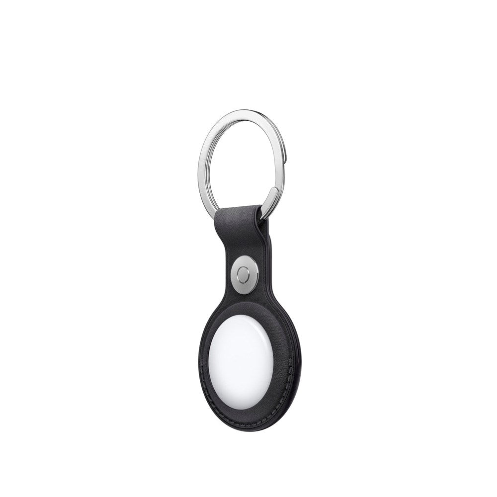 Original Apple AirTag 1. & 2. Gen. FineWoven Key Ring - Black (MGG24ZM/A)