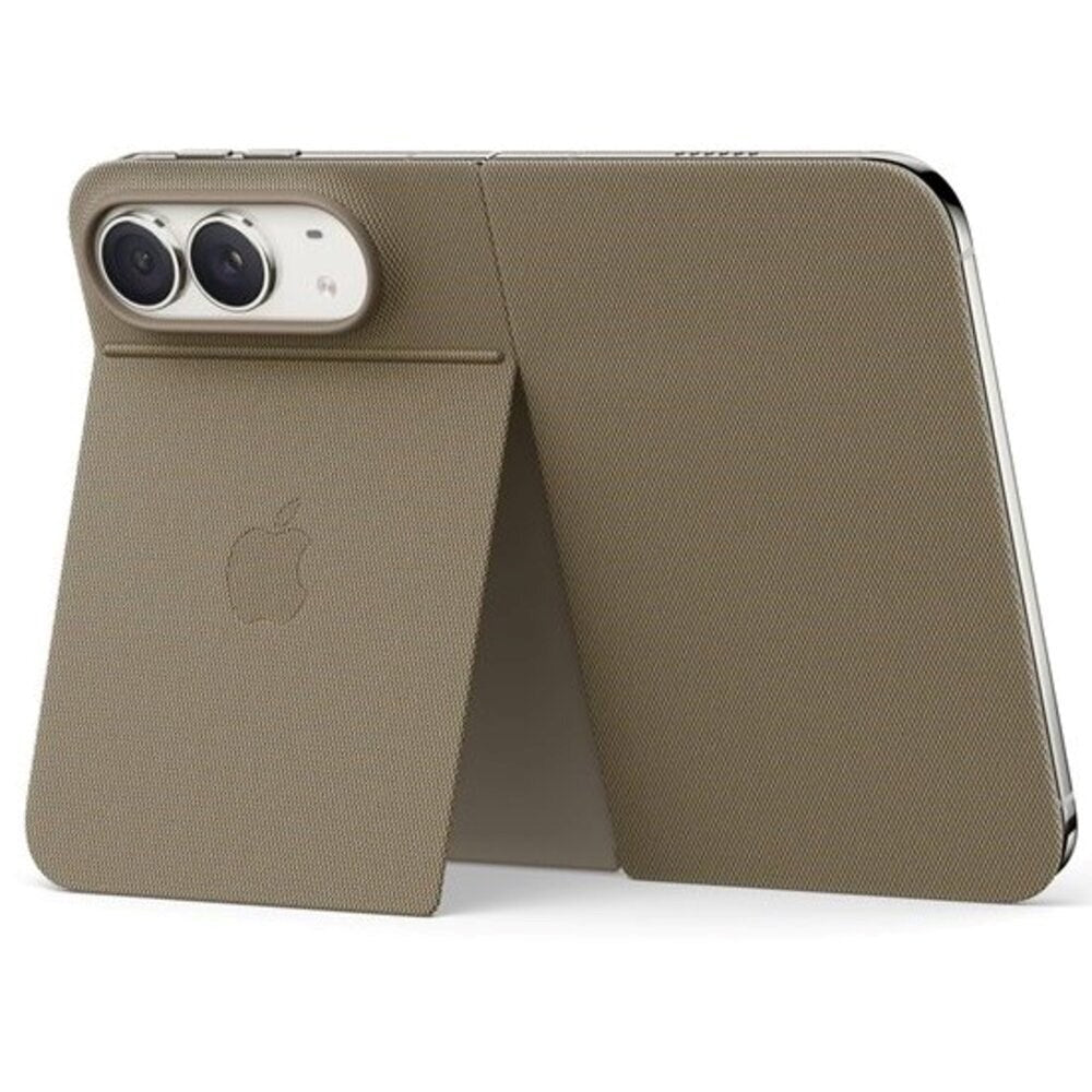 iPhone Duo Original Apple Folio Skal m. Kickstand - MagSafe Kompatibel - Taupe (MKR64ZM/A)