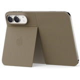 iPhone Duo Original Apple Folio Skal m. Kickstand - MagSafe Kompatibel - Taupe (MKR64ZM/A)