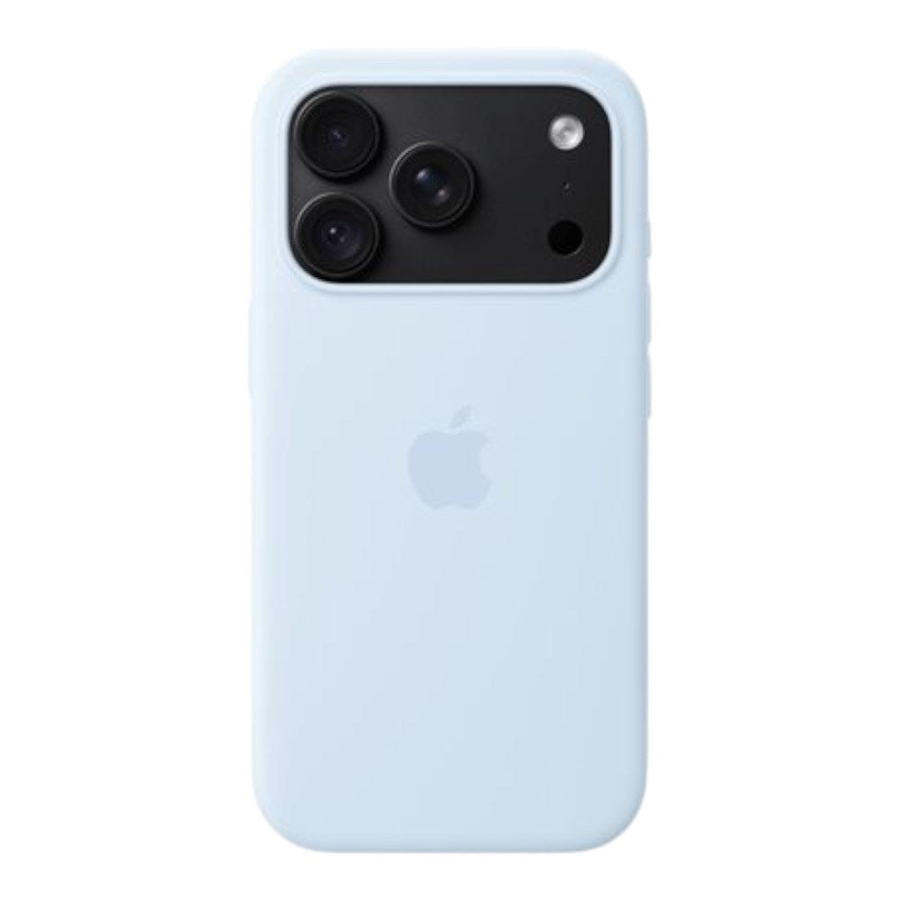 Original Apple iPhone 18 Pro Silicone Case - MagSafe Kompatibel - Crisp Blue (MK8W4ZM/A)