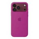 Original Apple iPhone 18 Pro Max Silicone Case - MagSafe Kompatibel - Magenta (MK904ZM/A)