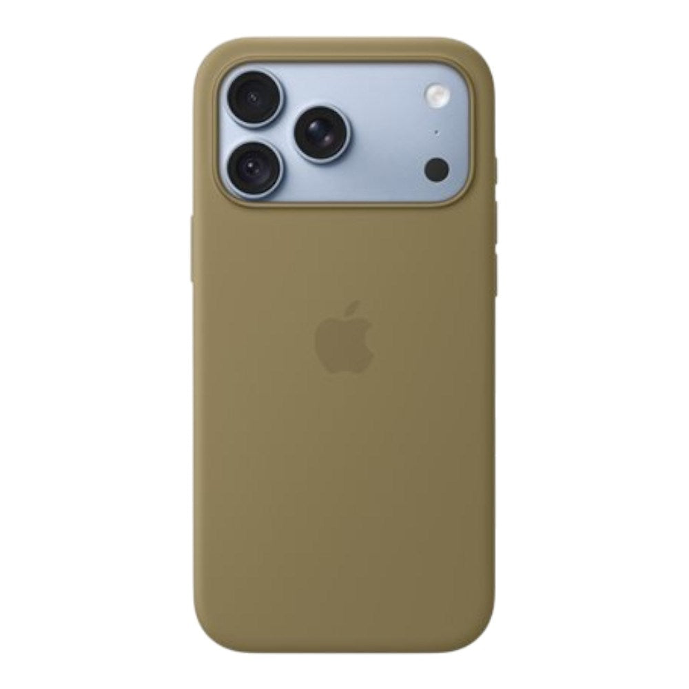 Original Apple iPhone 18 Pro Max Silicone Case - MagSafe Kompatibel - Olive (MK924ZM/A)