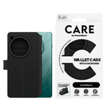 CARE by PanzerGlass OnePlus 12 Feature Wallet Case med Stativfunktion - Svart