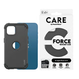 CARE by PanzerGlass iPhone 14 / 13 Fashionable FORCE Case - MagSafe Kompatibel - Svart