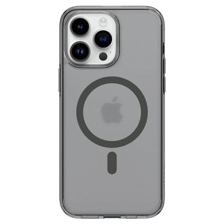 iPhone 14 Pro Spigen Ultra Hybrid Skal - MagSafe-kompatibelt - Matt Transparent / Frost Black