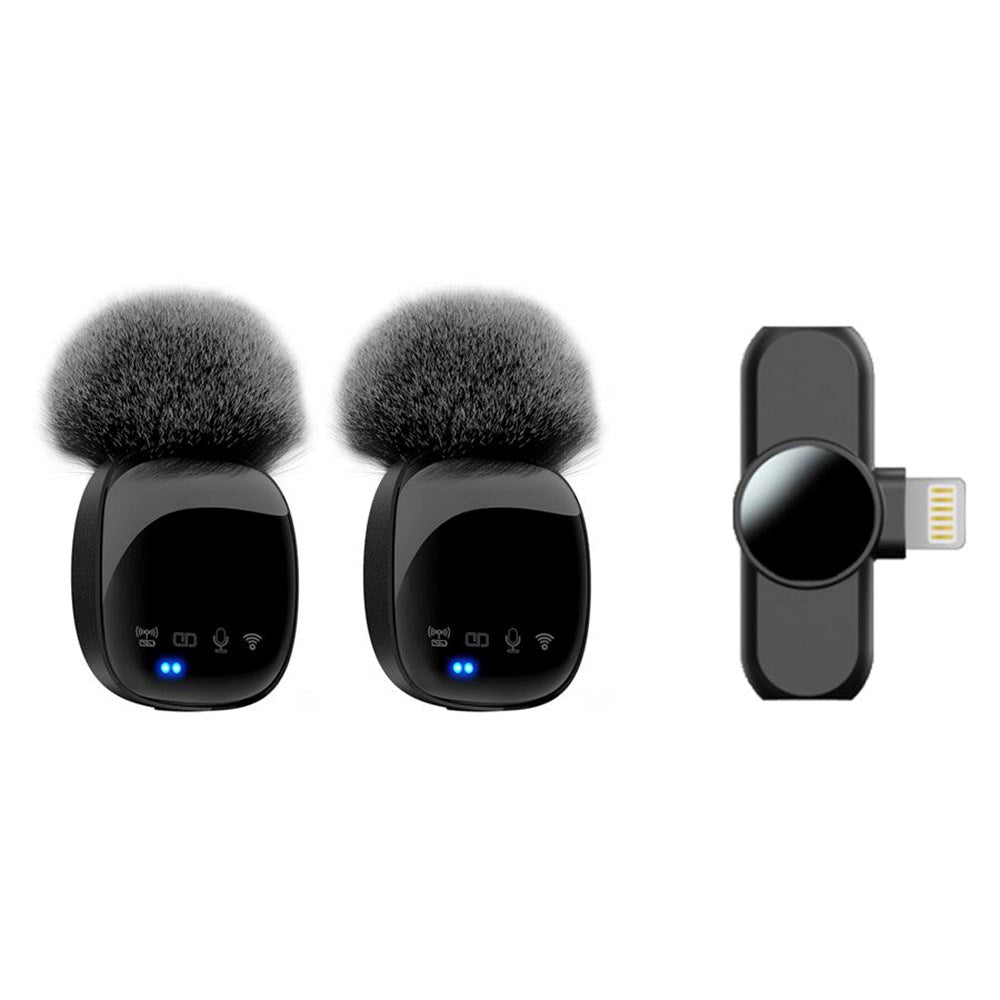 Lippa Pro Trådlös Mikrofon m. Lightning - 2. Pack