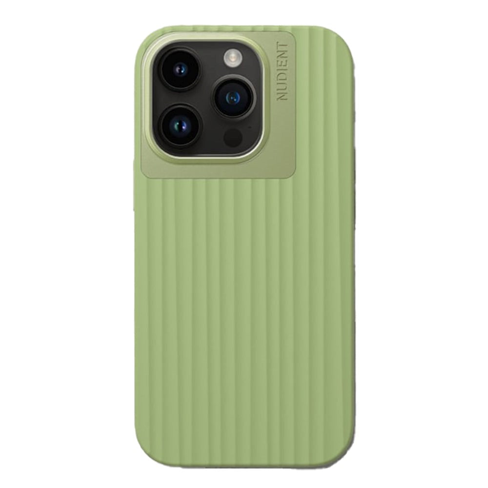 iPhone 14 Pro Nudient Bold Skal - Leafy Green