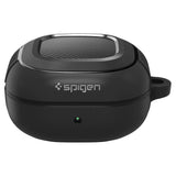 Samsung Galaxy Buds 2 / Live Spigen Rugged Armor Case - Black m. kolfiberutseende