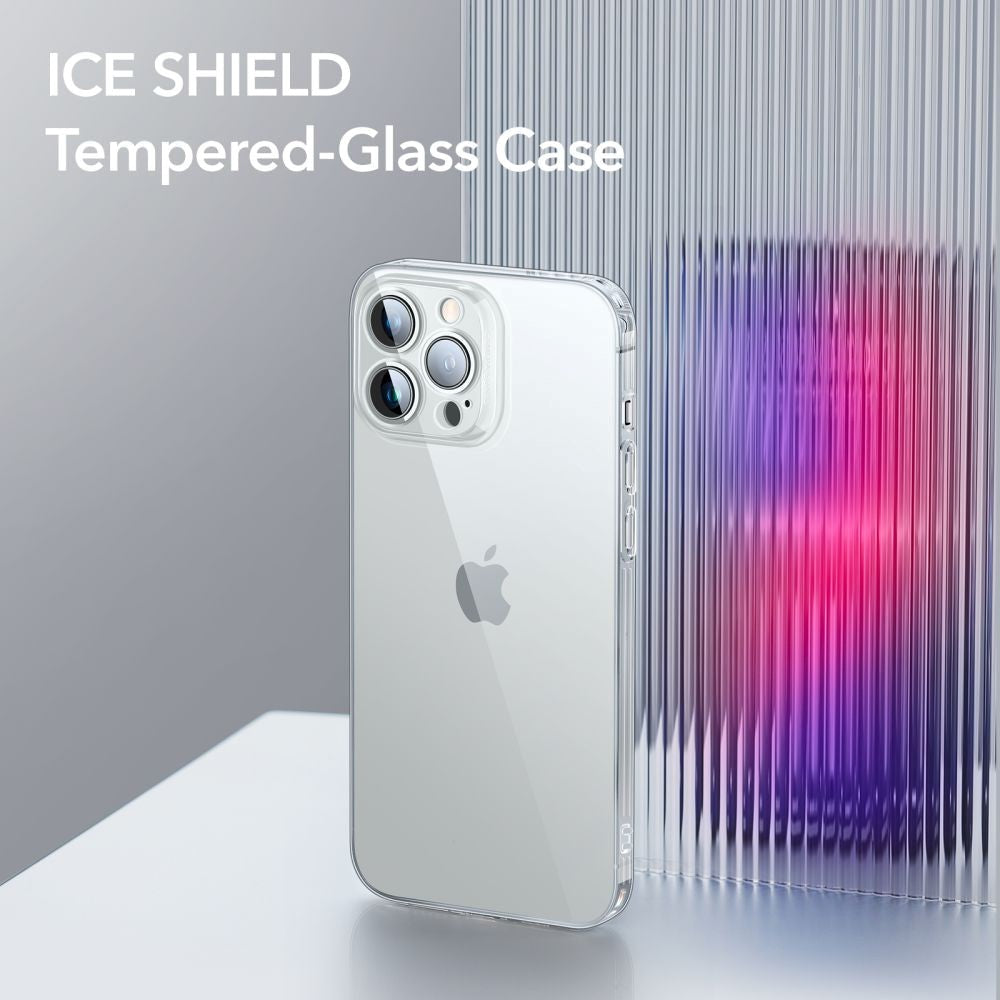 iPhone 14 Pro ESR Ice Shield Hybrid Air-Guard Skal - Transparent