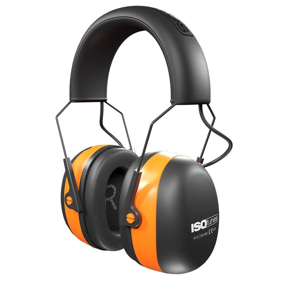 ISOtunes Air Defender EN352 Hörselskydd Bluetooth - Svart / Orange