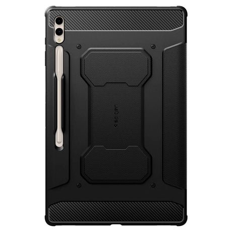 Samsung Galaxy Tab S10 Ultra / S9 Ultra / S8 Ultra Spigen Rugged Armor Pro Fodral - Svart