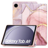 Samsung Galaxy Tab A9 Tech-Protect Smartcase Fodral - Marble