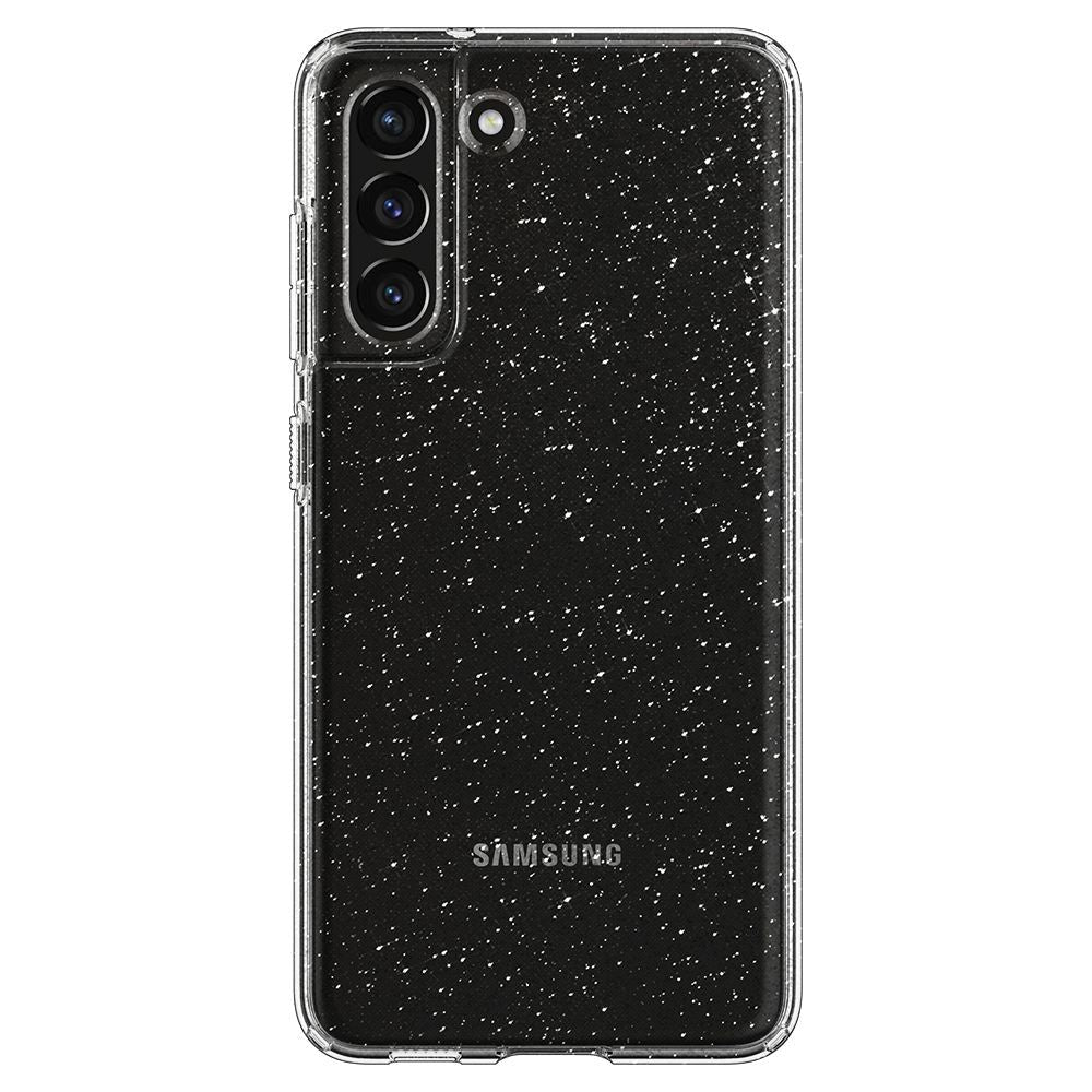 Samsung Galaxy S21 FE (5G) Spigen Liquid Crystal Skal - Glitter / Transparent