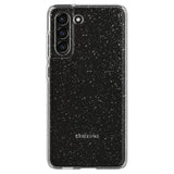 Samsung Galaxy S21 FE (5G) Spigen Liquid Crystal Skal - Glitter / Transparent