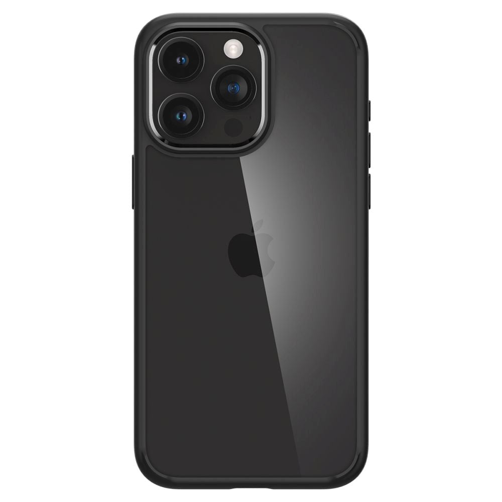 iPhone 15 Pro Max Spigen Ultra Hybrid Skal - Genomskinlig / Svart