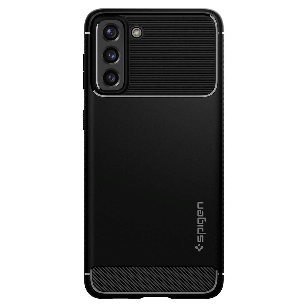 Samsung Galaxy S21 Spigen Rugged Armor Skal - Svart