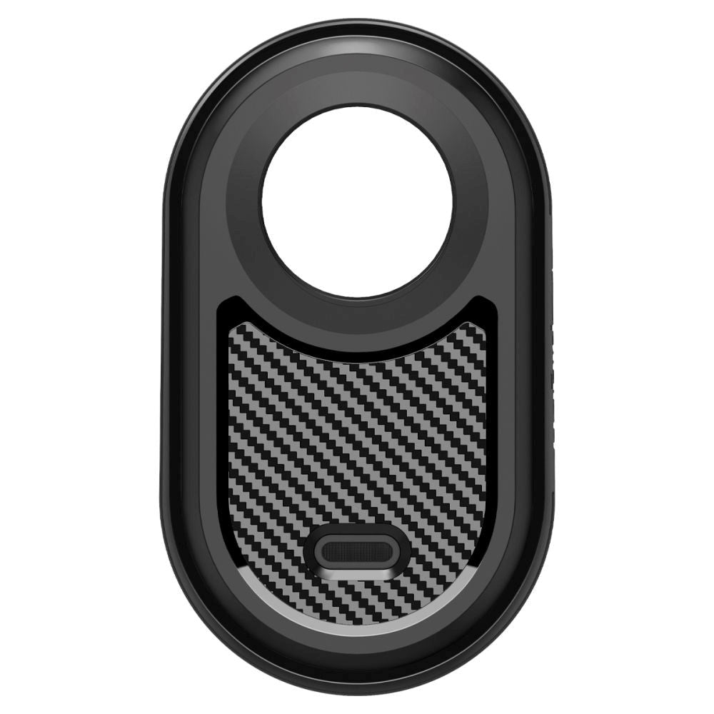 Spigen Samsung Galaxy SmartTag 2 Rugged Armor Skal m. Karbinhake - Svart