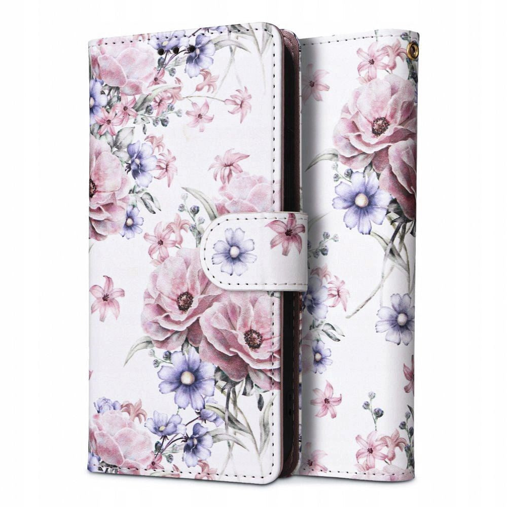 Xiaomi Poco C65 / Redmi 13C Tech-Protect Plånboksfodral - Blossom Flower