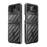 Samsung Galaxy Z Flip4 (5G) Tåligt Skal SUPCASE Unicorn Beetle Pro - Black