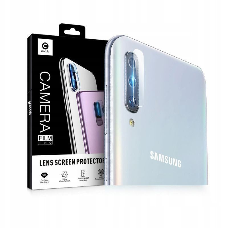 Samsung Galaxy A70 Mocolo Camera Lens Tempered Protective Glass