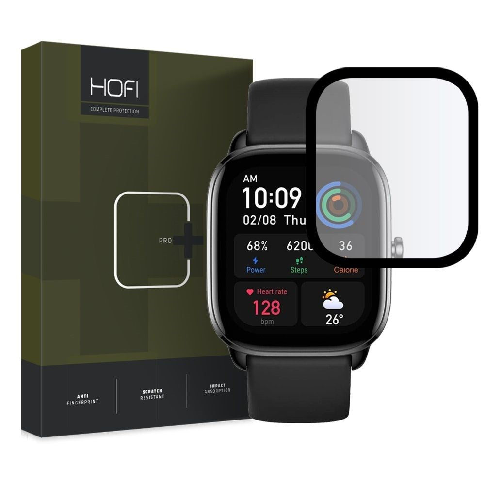 Amazfit GTS 4 Mini Hofi Hybrid Pro+ Skärmskydd - Transparent / Svart