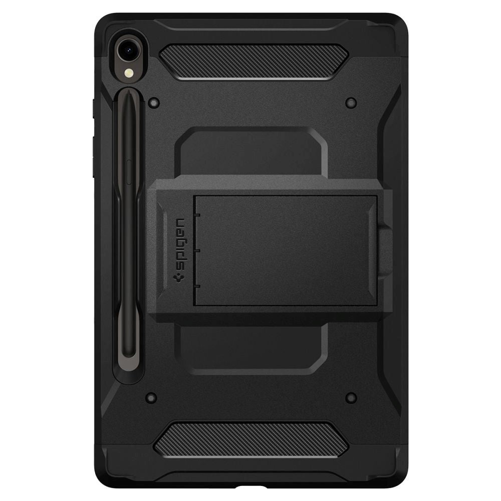 Samsung Galaxy Tab S9 Spigen Tough Armor Pro Skal m. S-Pen Holder & Kickstand - Svart