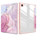 Samsung Galaxy Tab A8 10.5" (2021) Tech-Protect Smartcase Hybrid Tri-Fold Fodral - Pink Marble