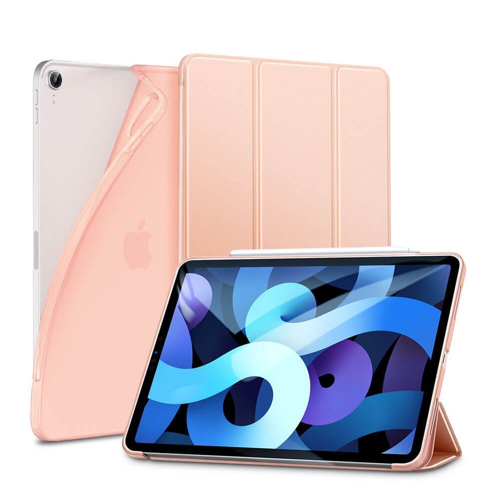 iPad Air (2022/2020) ESR Rebound Slim Fodral - Rött Guld