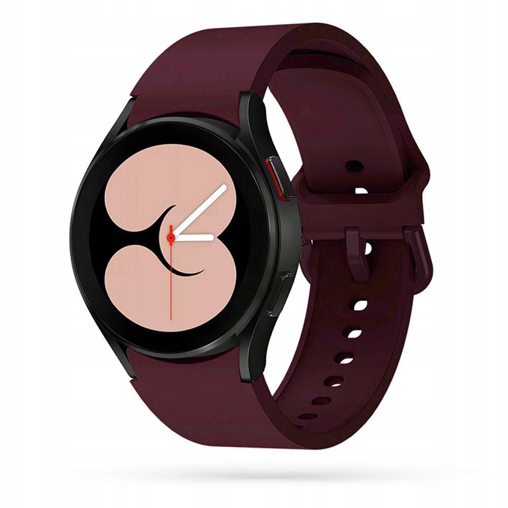 Samsung Galaxy Watch 4 (40-44mm) / Watch 4 Classic (42-46mm) Tech-Protect Icon Band Strap-Bordeaux