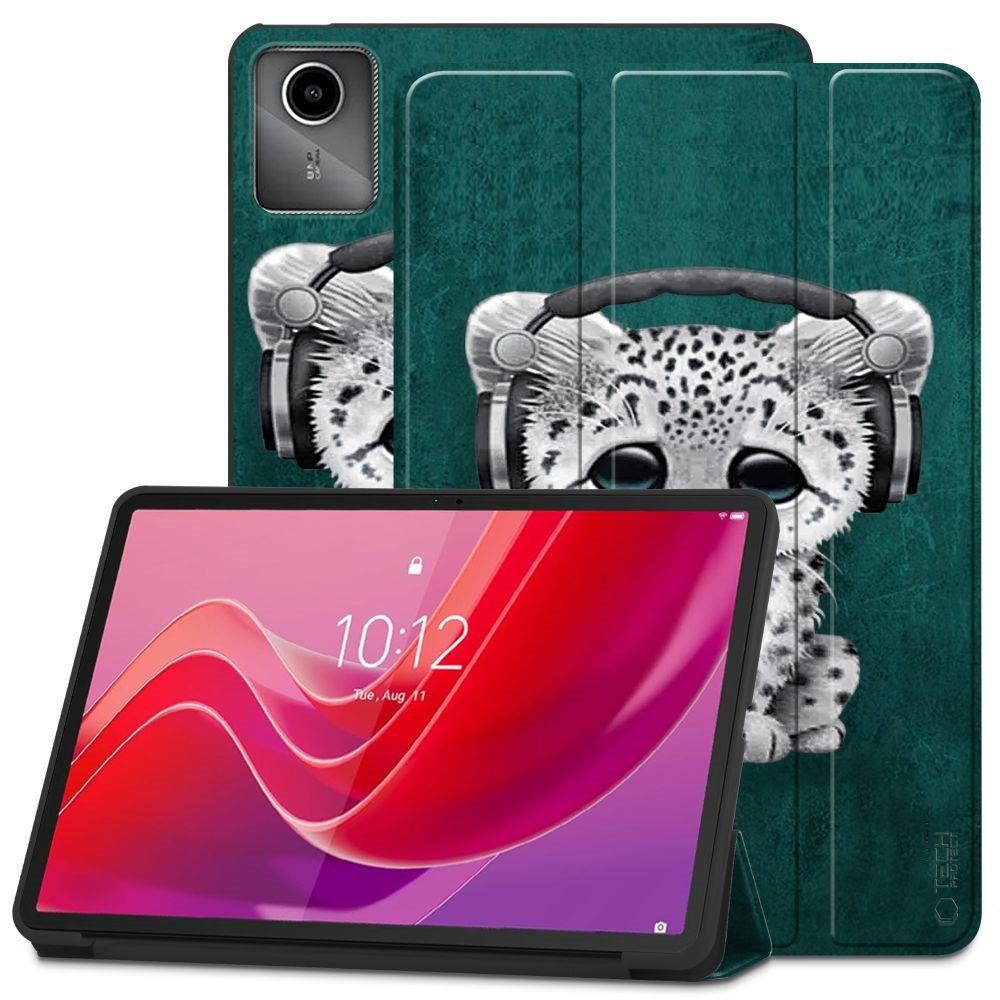 Lenovo Tab M11 Tech-Protect Smartcase - Ledsen Katt