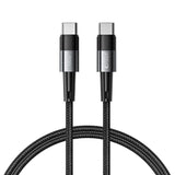 Tech-Protect Ultraboost USB-C till USB-C Kabel 100W/5A 1m - Svart