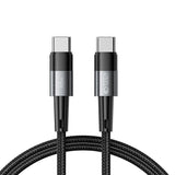 Tech-Protect Ultraboost USB-C till USB-C Kabel 60W/3A 2m - Svart