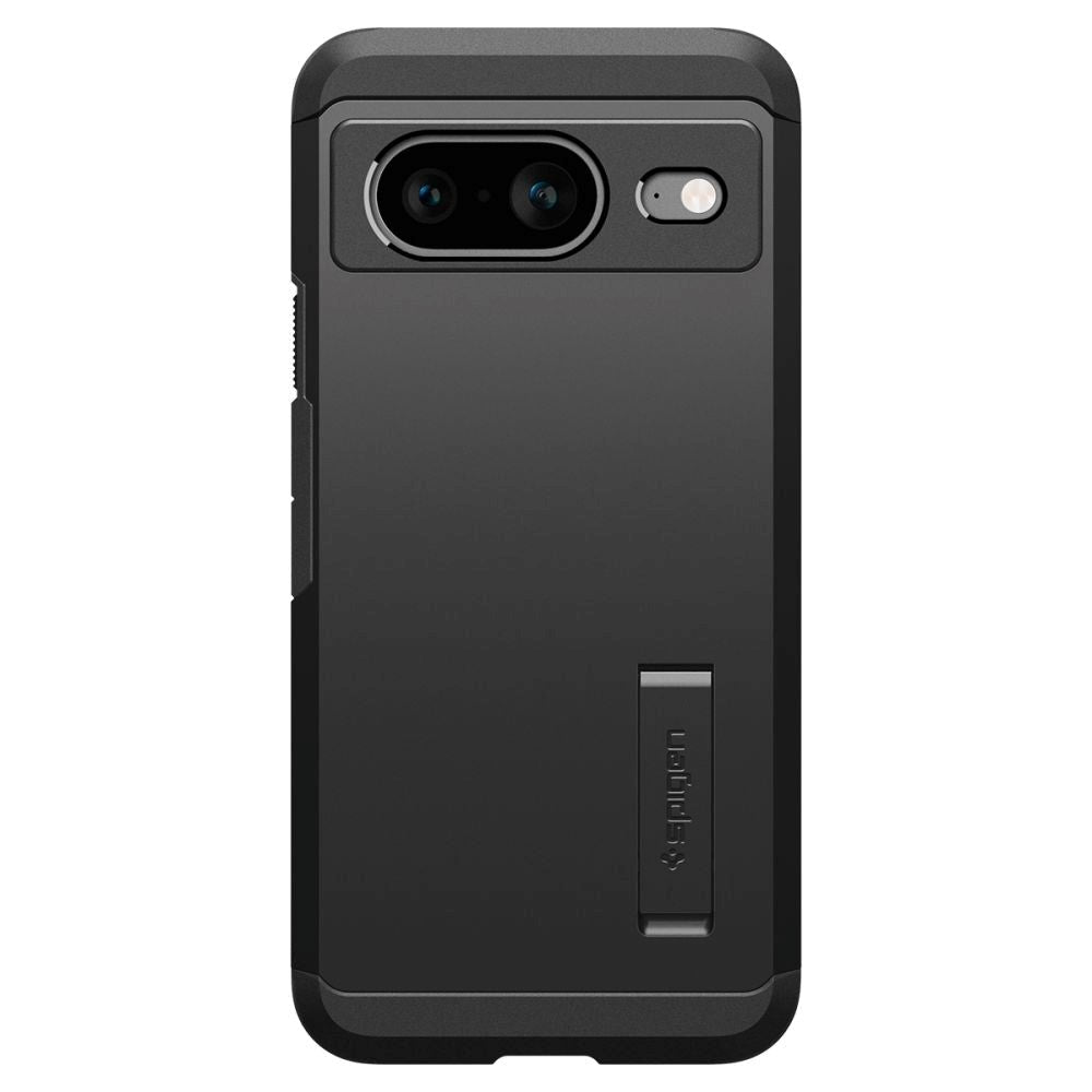 Google Pixel 8 Spigen Tough Armor Skal m. Stativfunktion - Svart