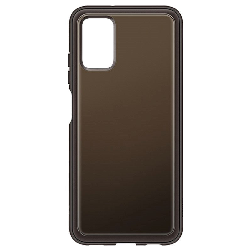 Original Samsung Galaxy A03S Soft Clear Case (EF -QA038TBEGEU) - Svart